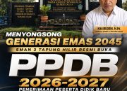 Menyongsong Generasi Emas 2045, SMAN 3 Tapung Hilir Resmi Buka PPDB 2026-2027 dengan Semangat Pendidikan Modern dan Berkarakter