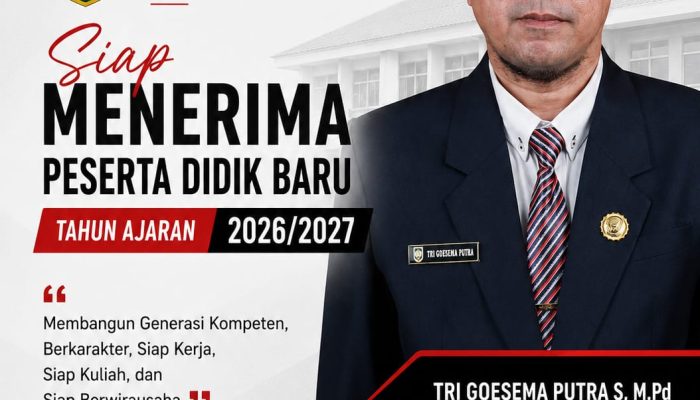 SMK Negeri 1 Tapung Hilir Perkuat Pendidikan Vokasi Modern dan Buka PPDB 2026/2027
