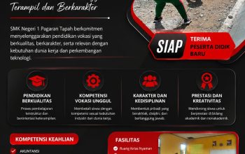 Siap Sambut Generasi Baru, SMK Negeri 1 Pagaran Tapah Perkuat Pendidikan Vokasi Berkualitas dan Berdaya Saing