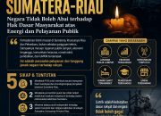 Blackout Sumatera-Riau Jadi Alarm Nasional, Cipayung Plus Pekanbaru Desak Reformasi Tata Kelola Energi dan Transparansi PLN