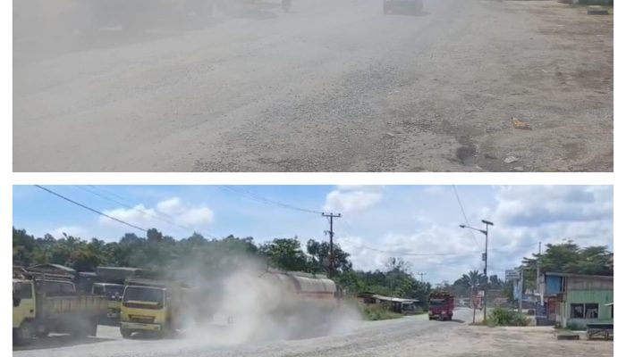 Debu Proyek Jalan Masuk ke Rumah Warga, PPK Diminta Jangan Hanya Duduk di Kantor