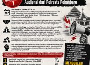 HMR Batalkan Aksi, Soroti Ketidakjelasan Audiensi Dugaan Penggunaan Anggaran Pemko Pekanbaru