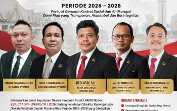 SK DPP LPAKRI Terbit, Dedi Osri S.H Pimpin DPD Riau Perkuat Gerakan Kontrol Sosial dan Antikorupsi