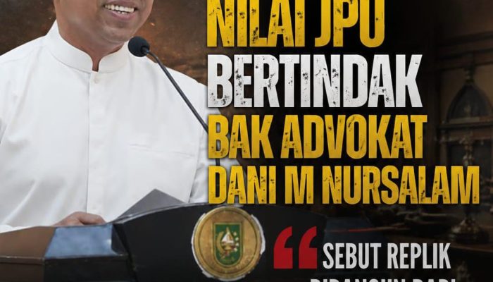 Abdul Wahid Nilai JPU Bertindak Bak Advokat Dani M Nursalam, Sebut Replik Dibangun dari Narasi dan Asumsi
