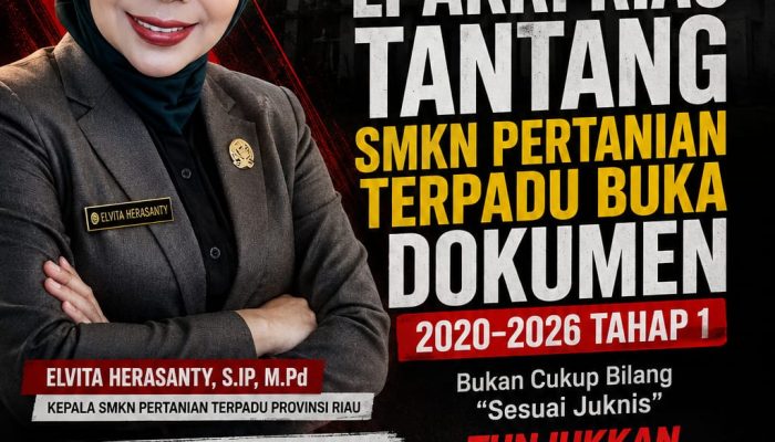 Dana BOS SMKN Pertanian Terpadu 2025 Disorot: Rp724.124.351 pada Tahap I dan Rp1.085.475.649 pada Tahap II LPAKRI Minta Semua Jejak Belanja Dibuka