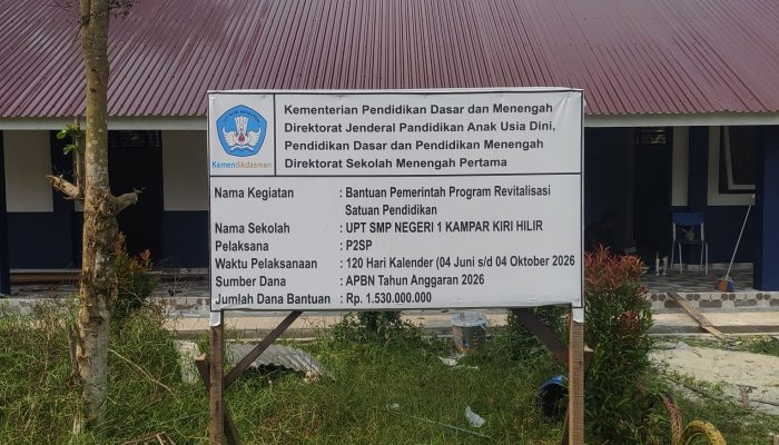 Revitalisasi Rp1,53 Miliar dan Dana BOS UPT SMPN 1 Kampar Kiri Hilir Disorot: LPAK-RI Kritik Kepemimpinan “Supramental” Kepsek dan Desak Bupati Kampar Mencopot Jabatan